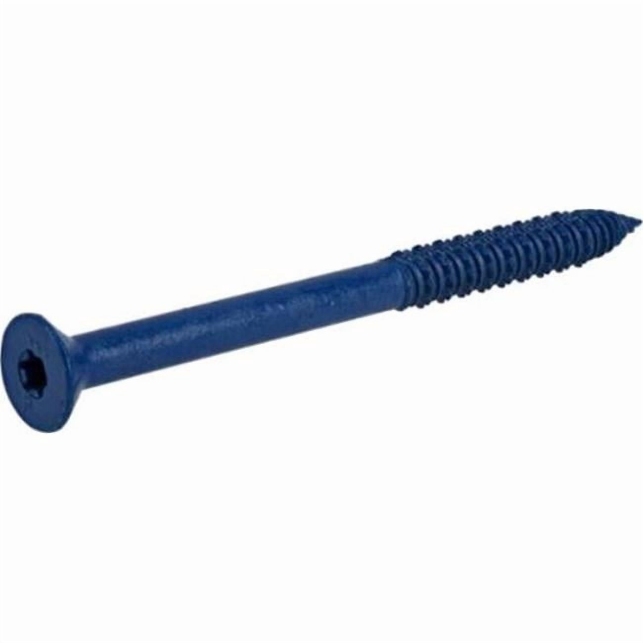 Hillman Fasteners 376543 0.3125 in. x 4 in. Flat Head Concrete Screw Anchors