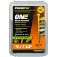 thumbnail image 1 of Hillman Fasteners  10 x 2.75 in. Exterior Hex Washer Head One Screw - Bronze Epoxy, Pack of 65, 1 of 1