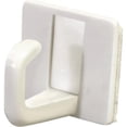 thumbnail image 1 of Hillman Fasteners 122299 4.2 x 2.5 in. White Plastic Adhesive Cup Hook - 6 Pack, 1 of 2