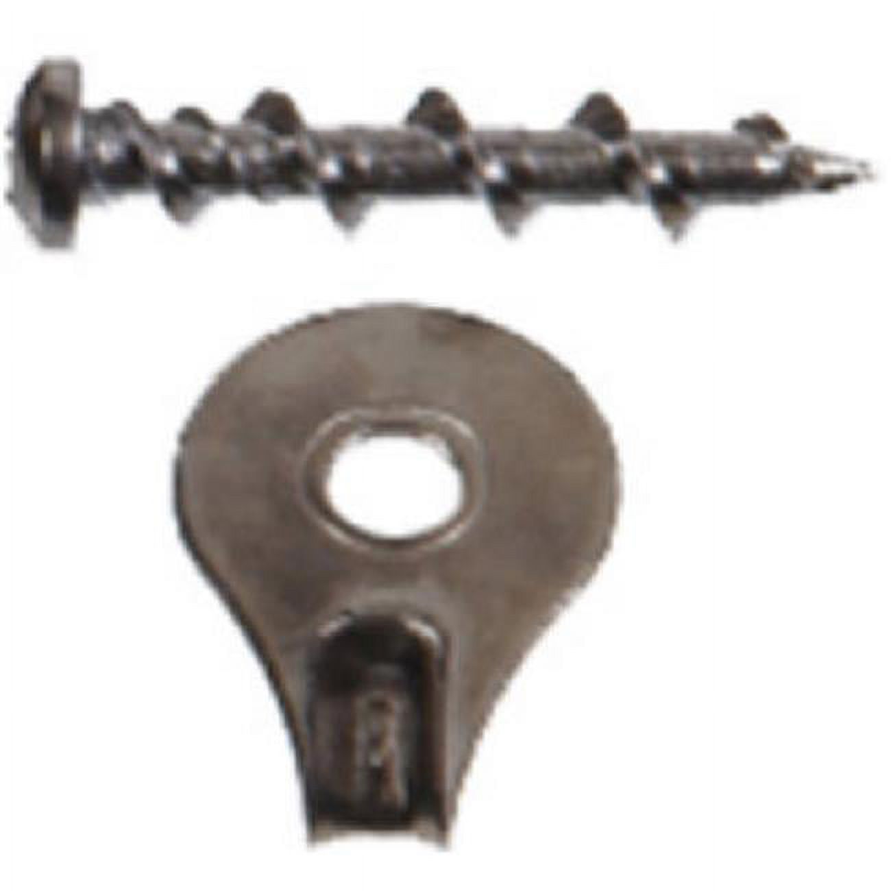 Hillman Fasteners 122362 Wall Dog Chrome Hanger Pack 10