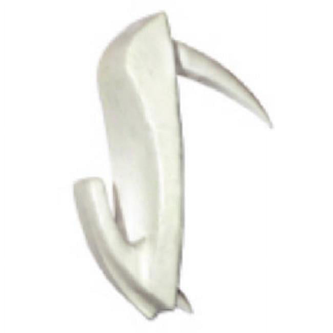 Hillman Fasteners 122391 Small Wall Biter Picture White Hanger- Pack - 4 - image 1 of 1