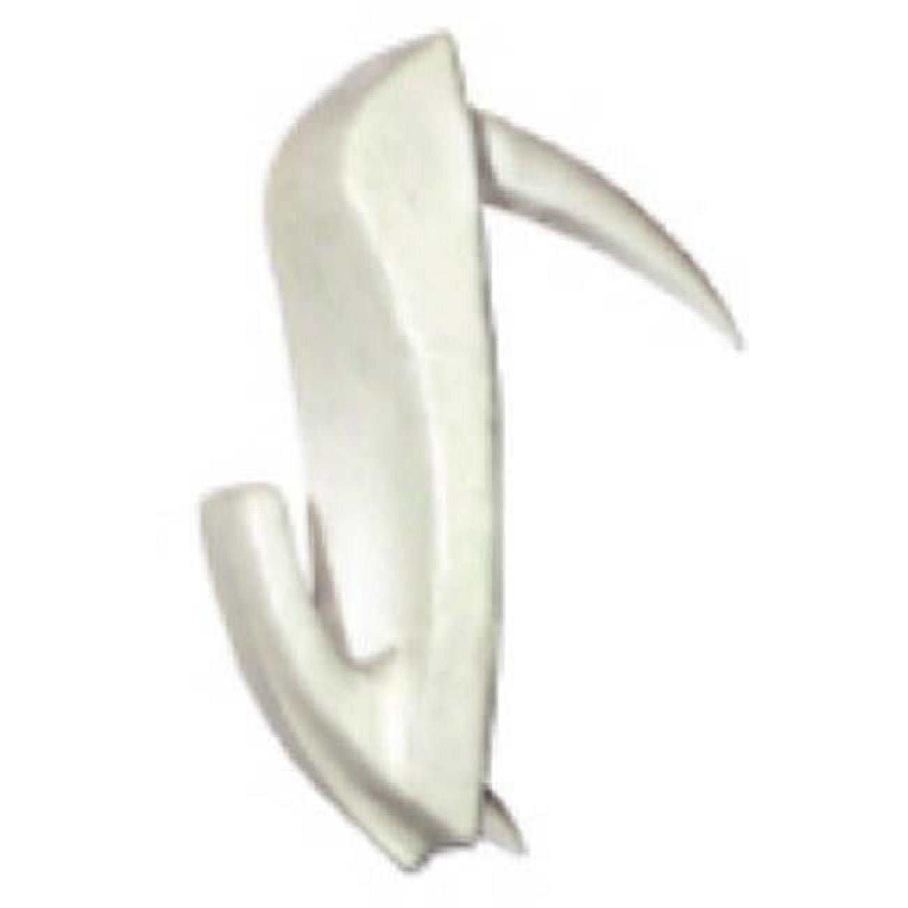 Hillman Fasteners 122392 Medium Wall Biter Picture Hanger - White- 4 Pack