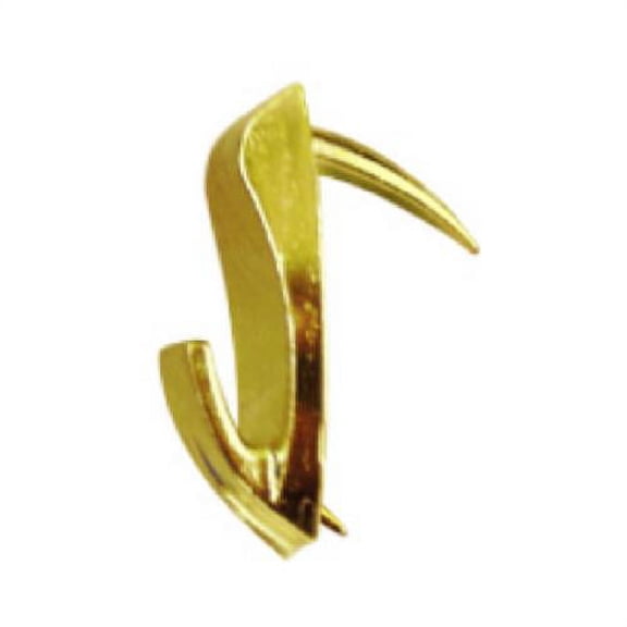 Hillman Fasteners #122393 4PK Medium Brass Pic Hanger