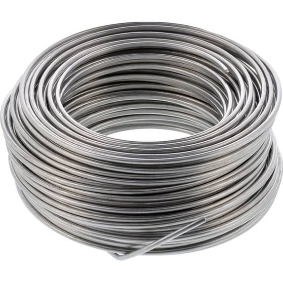 Hillman Aluminum Wire Coil 50' 18 Ga Aluminum 10 Lb Carded Pack of 10