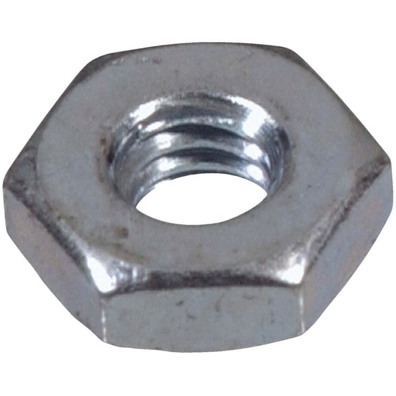 Hillman Fasteners 140024 Machine Screw Nut Hex Head 10-32 Zinc Plated Steel