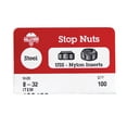 thumbnail image 1 of Hillman #8 32 tpi Steel Course Thread Nylon Insert Lock Nut (100 Ct.) 180138, 1 of 2