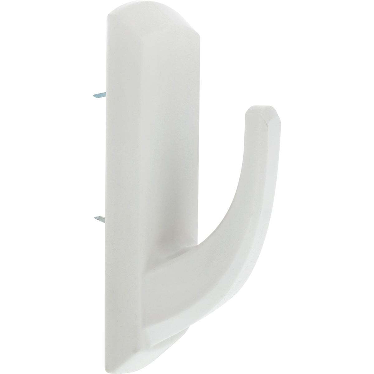 HIGH & MIGHTY 515800 Tool Free Decorative Hook, 2 Hooks, 20LB Limit, White