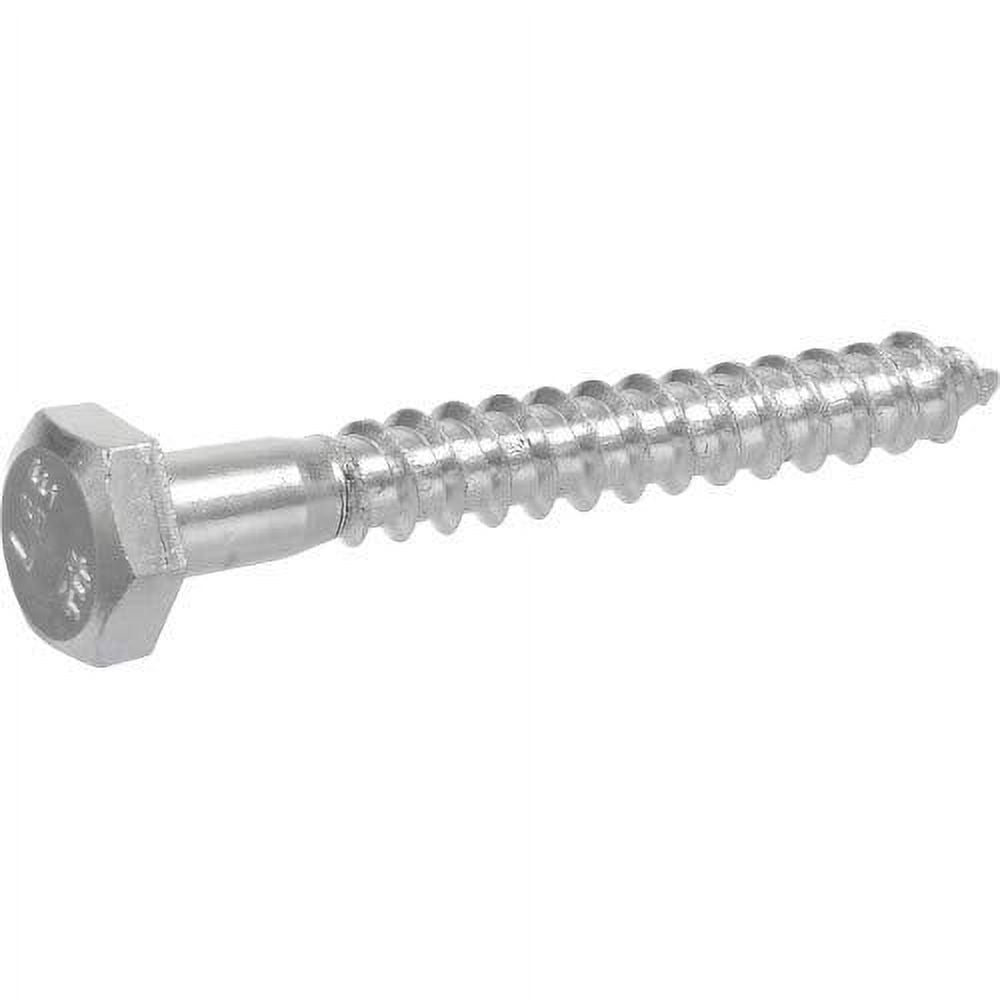 Hillman Fasteners 230063 0.31 x 4 in. Hex Lag Screws - 50 Count
