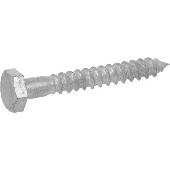 Hillman Fasteners 253557 0.31 x 4 in. Construction Lag Screws - Pack of 125
