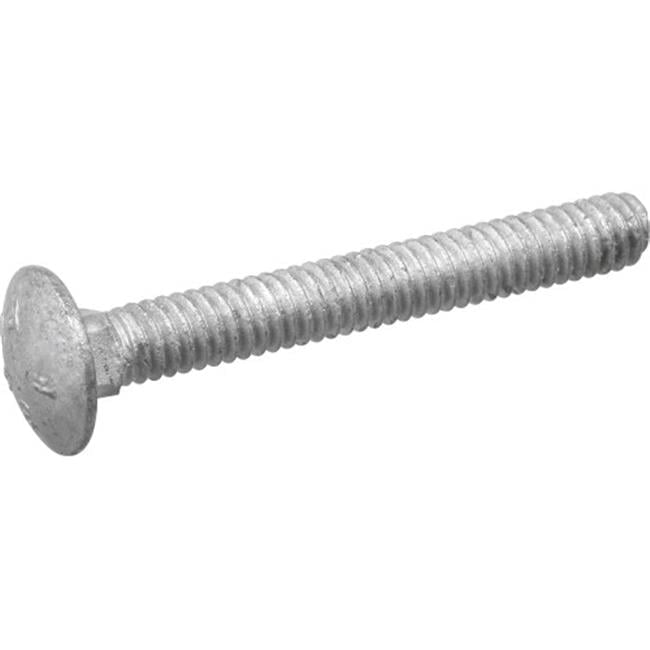 Hillman Fasteners 253577 0.31 x 2 in. Galvanized Carriage Bolts - Pack fo 100