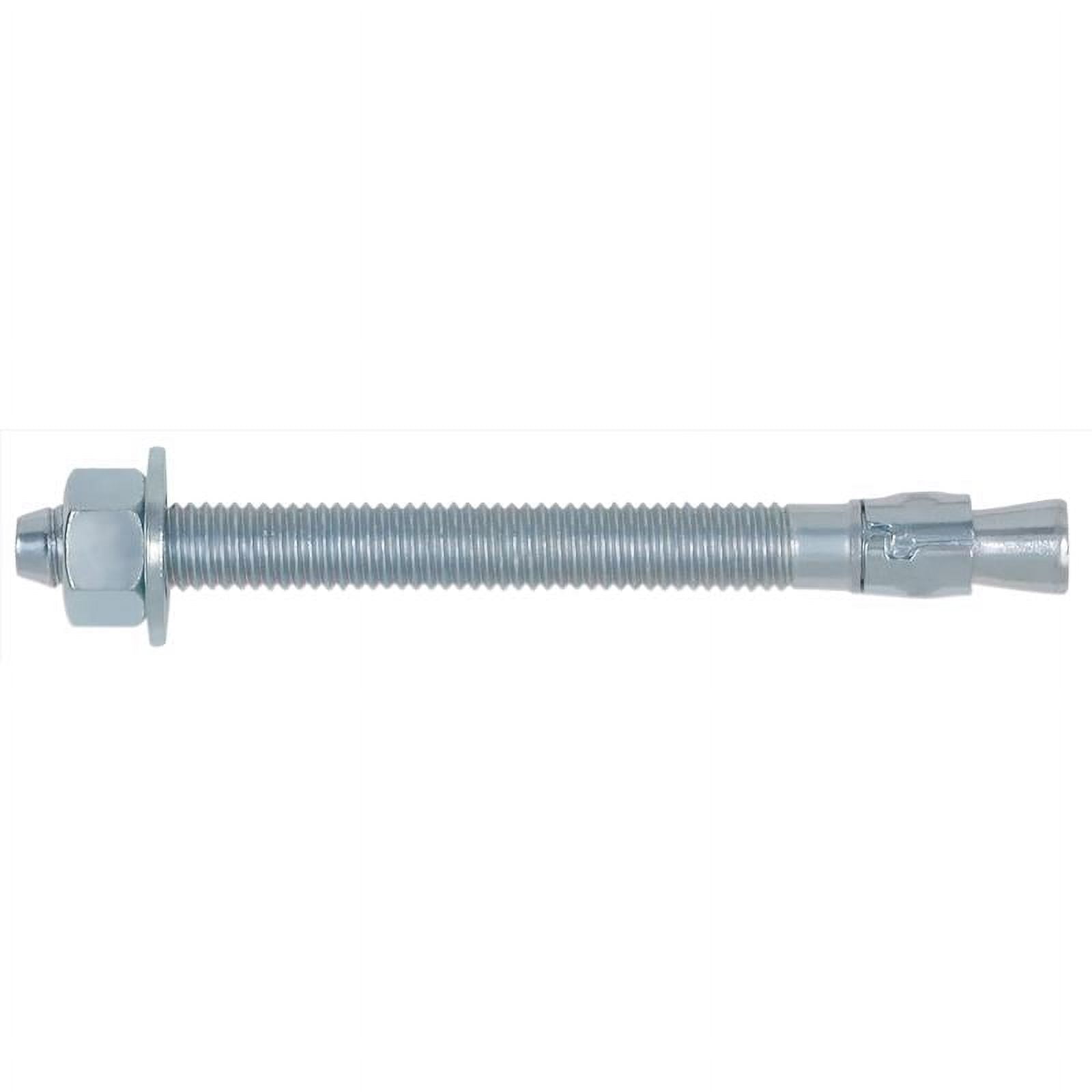 Hillman Fasteners 371948 Round Head Wedge Anchor, Steel, 10 Pk