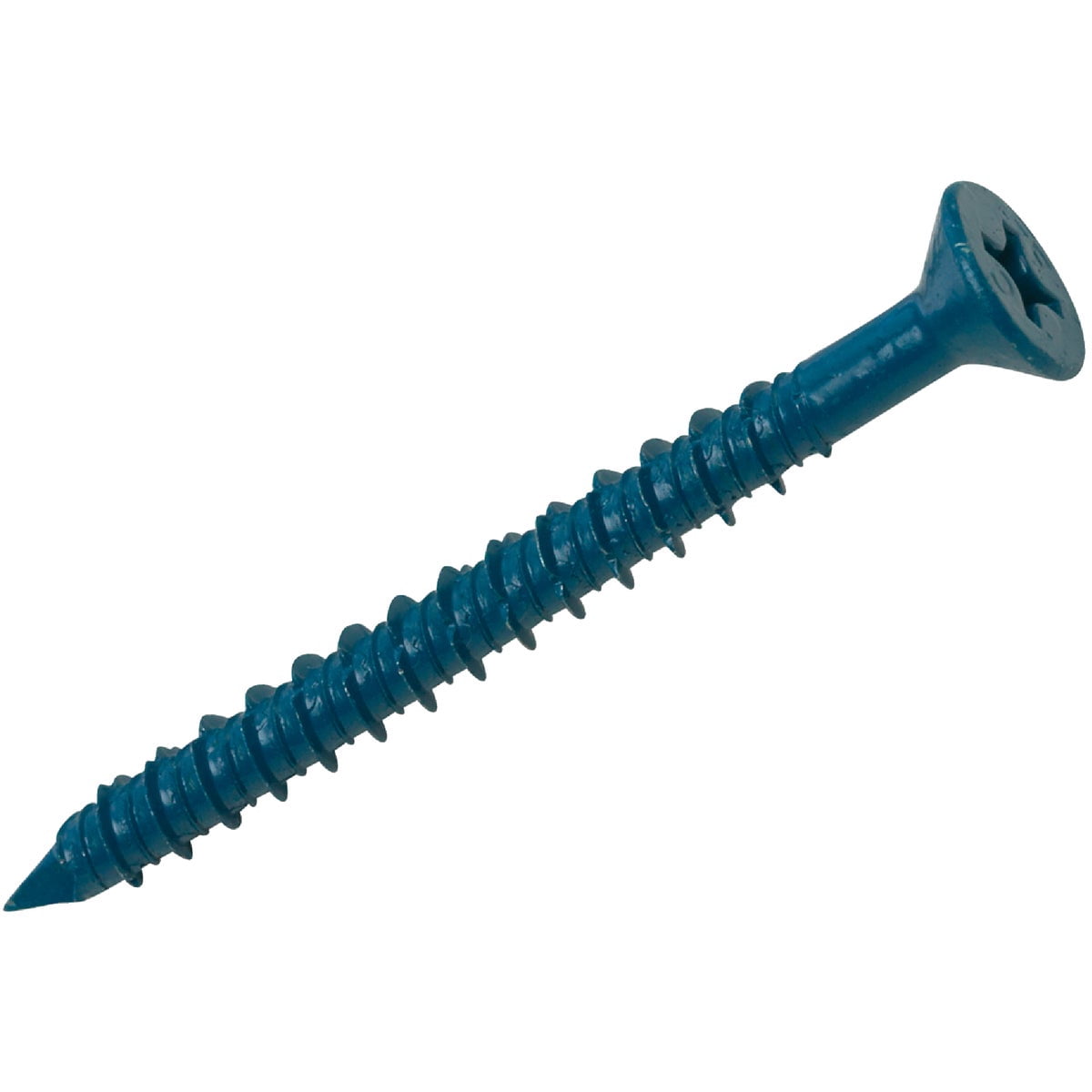 Hillman Fasteners 375307 0.25 x 1.25 in. Flat-Head Tap Concrete Screw Anchor - 100 Count