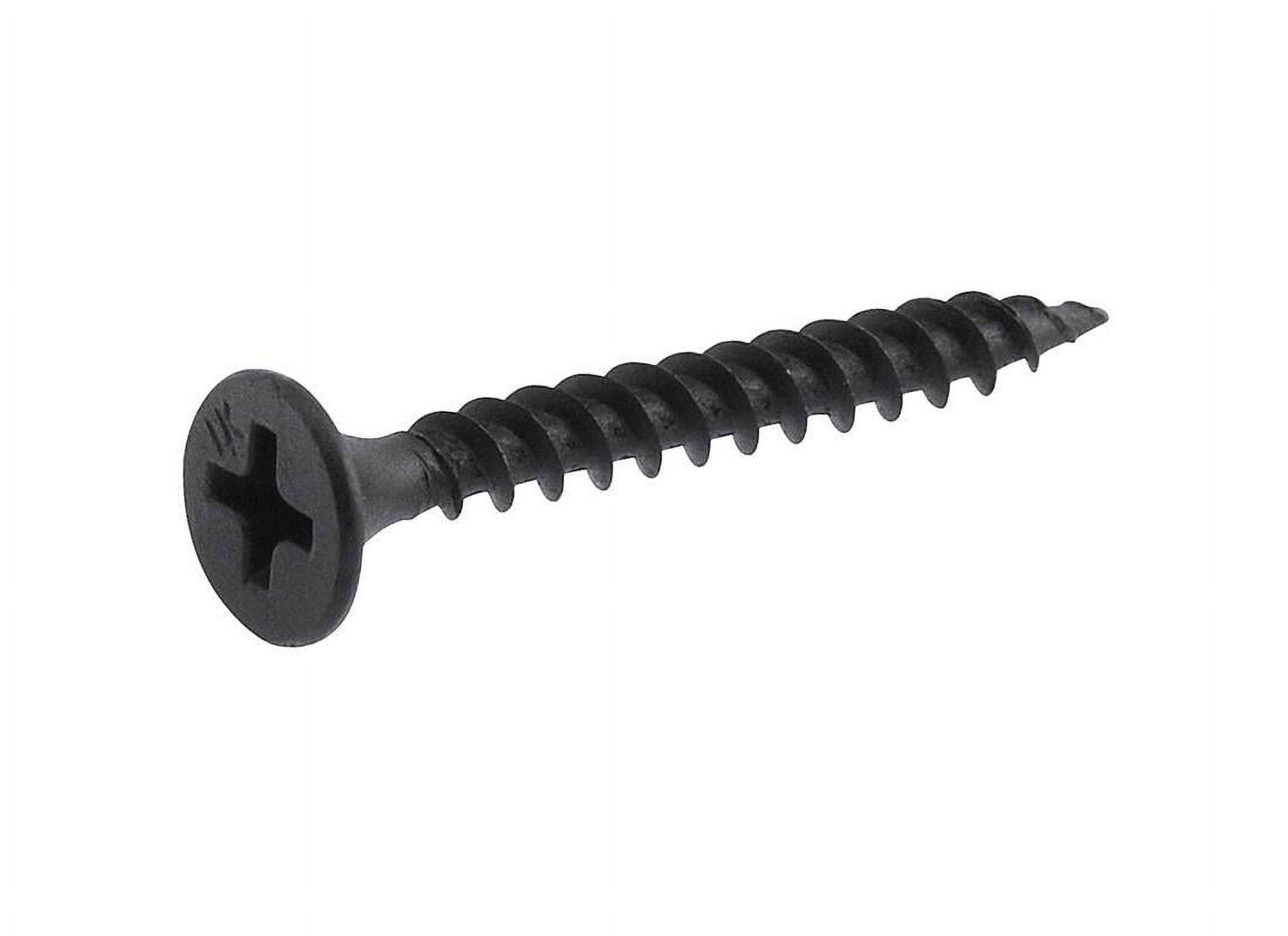 Hillman 39292 Drywall Screws No. 6 X 2-1/4" L Phillips Black Phosphate