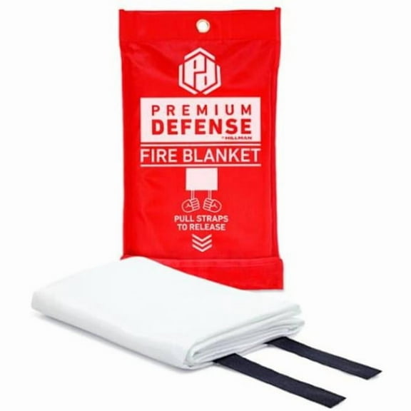 Hillman Fasteners 71019-010 40 x 40 in. Premium Defense Fire Blanket, White