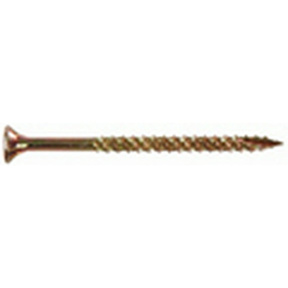 Hillman Fasteners 42469 No. 8 x 1.75 in. All Purpose Wood Screws- Yellow Zinc