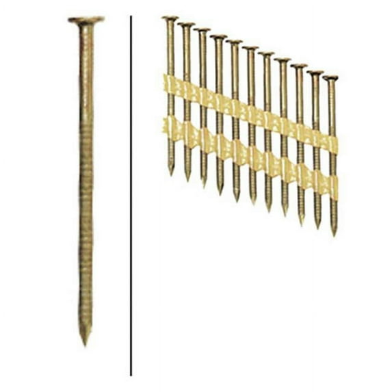 Hillman Fasteners 461763 0.13 x 2.38 in. Framing 21 Ring Shank Plastic Strip Bright Nails