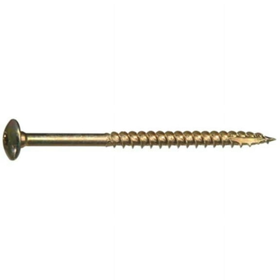 Hillman Fasteners 47870 0.31 x 3.52 in. Star 1000 Hour Bronze Ceramic Coated Construction Lag Screw- 25 Pack