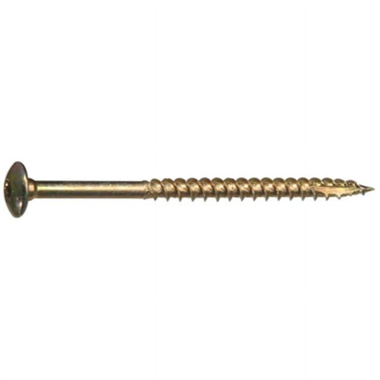 Hillman Fasteners 48092 0.38 x 12 in. 1000 Hour Star Drive Construction Lag Screw, 15 Pack