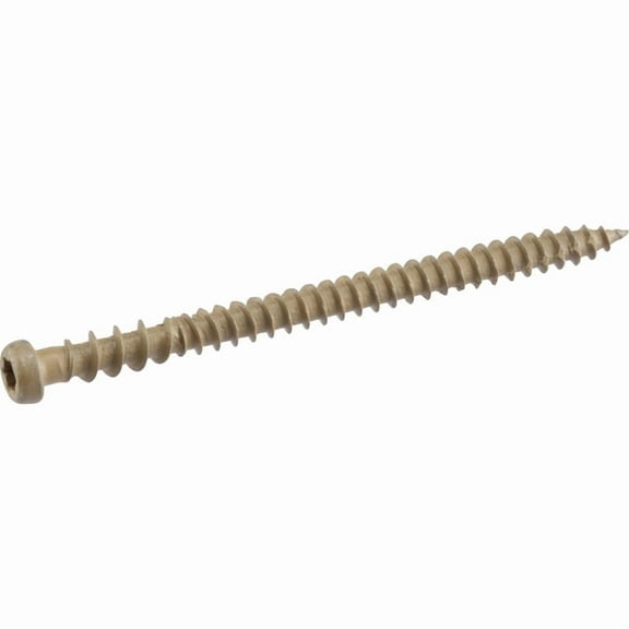 Hillman Fasteners 48451 2.5 in. x 10- Tan Star Drive Composite Deck Screws