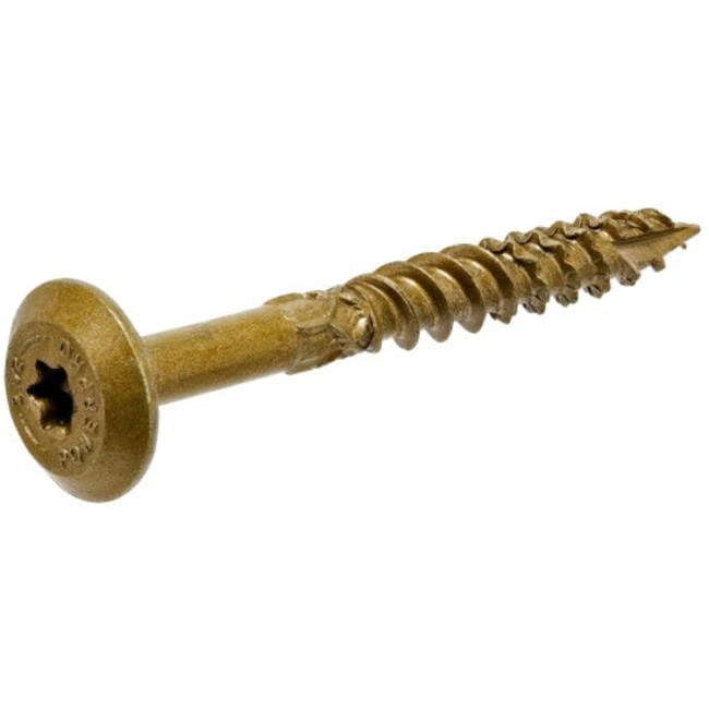 Hillman Fasteners 48934 0.25 x 4 in. Power Pro Structural Lag Screws - Bronze