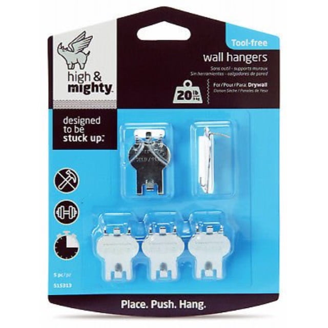 Hillman Fasteners 515313 5-Pc. Picture Hanging Kit, Holds 20-Lbs. - 2 Packs