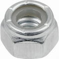 thumbnail image 1 of Hillman 1/4 In. 20 tpi Steel Course Thread Nylon Insert Lock Nut (100 Ct.), 1 of 3