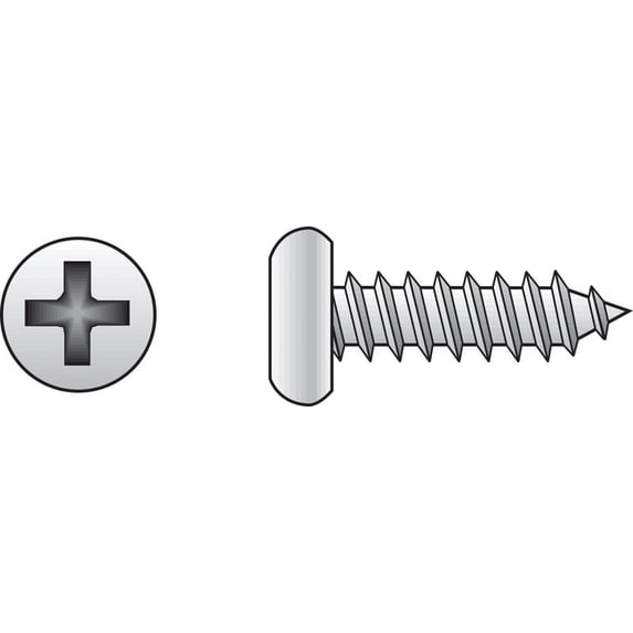 Hillman Fasteners 80114 Zinc Plated Sheet Metal Screws # 14 x 1-1/4" Box