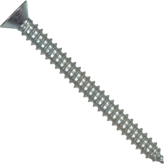 Hillman Fasteners 80171 Zinc Plated Sheet Metal Screws # 6 x 1-1/4" Box