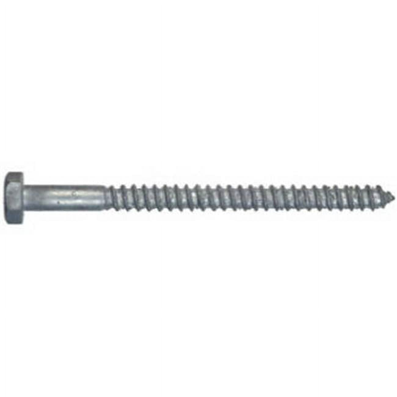 Hillman Fasteners 812033 0.31 x 1.5 in. Galvanized Steel Hex Head Lag Bolt- 100 Pack