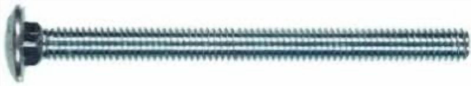 Hillman Carriage Bolt - Galvanized Steel - Pack of 50, 0.38-16 x 8 In. — Construction & DIY Use, Standard Hardware Spec