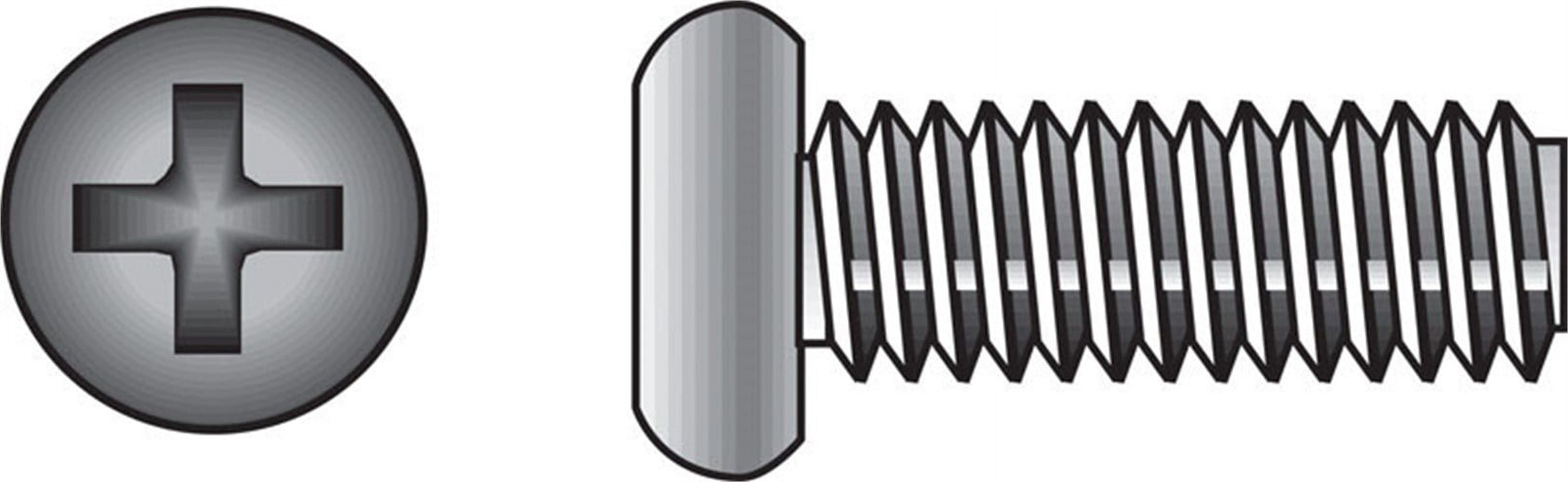 HILLMAN FASTENERS Phillips 100-Pack 1/4x20x3/4-Inch Machine Screws 828588