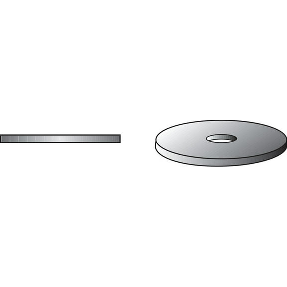 Hillman 0830610 Fender Washer Stainless Steel 1/4"