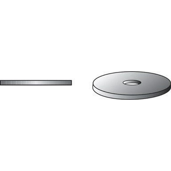 Hillman Fender Washer 5/16 " Zinc Plated Steel 100/Box