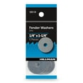 thumbnail interactive-video image 1 of Hillman Fender Washers, 1/4" x 1-1/4", Steel, Zinc Finish, Silver, 5 pack, 1 of 6