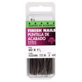 thumbnail image 1 of Hillman Finishing Nails 10 D Polished Steel Card 15 / Card Pack of 6, 1 of 2
