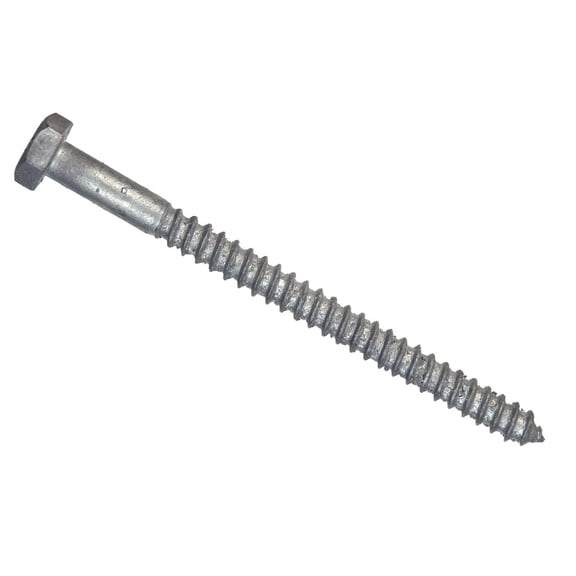 Hillman Galvanized Hex Lag Screws 5/16 Inch" x 1-1/2 Inch" 100 Pack 812033