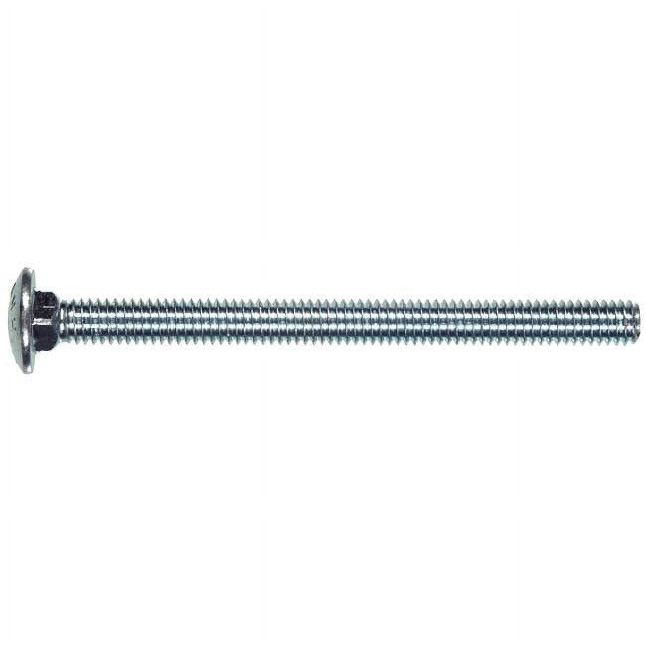 Hillman Group 240243 Zinc Carriage Bolts Screw, 0.43 x 3 - Pack of 50