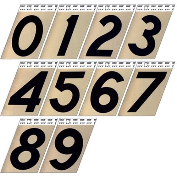 Hillman Group 3 in. Aluminium Angle-Cut Adhesive Numbers 6