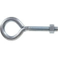 thumbnail image 1 of Hillman Group 320728 Flagged - Eye Bolt With Hex Nut, 0.312 - 18 x 5 in. - Pack of 10, 1 of 1