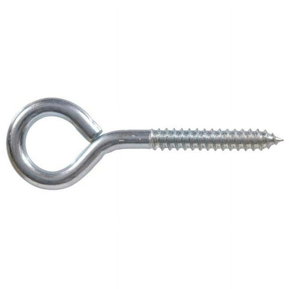 Hillman Group 321166 Flagged - Large Eye Bolt, 0.5 x 8 in. - Pack of 5
