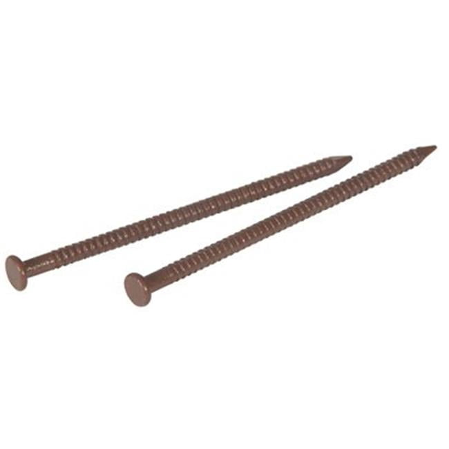 Hillman 41798 Panel Nails – 1-Inch Black Walnut Finish, 16.5-Gauge Ringed Thread For Trim & Paneling (Pack Varies)