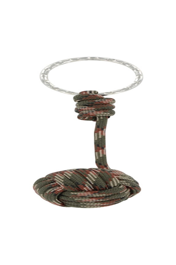 Group 702281 Dark Color Paracord Knot Keychain - 6 Piece