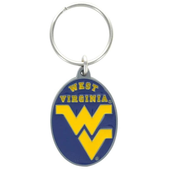 Hillman Group 711171 NCAA Sports Keychain - University of West Virginia - 3 Piece