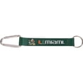 thumbnail image 1 of Hillman Group 712407 Bucket Carabiner NCAA Key Ring - University of Miami, 1 of 1