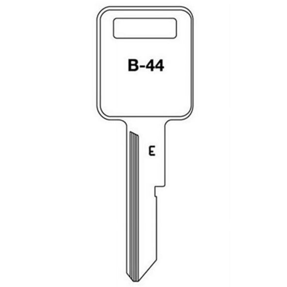 Hillman Group 83238 Gm Key Blank - 10 Count - Pack of 10