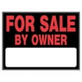 thumbnail image 1 of Hillman Group 840030 15 x 19 in. Red & Black Plastic for Sale by Owner Sign, 1 of 1