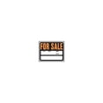 thumbnail image 1 of Hillman Group 842172 15 x 19 in. Red & Black Plastic Automobile for Sale Sign, 1 of 1