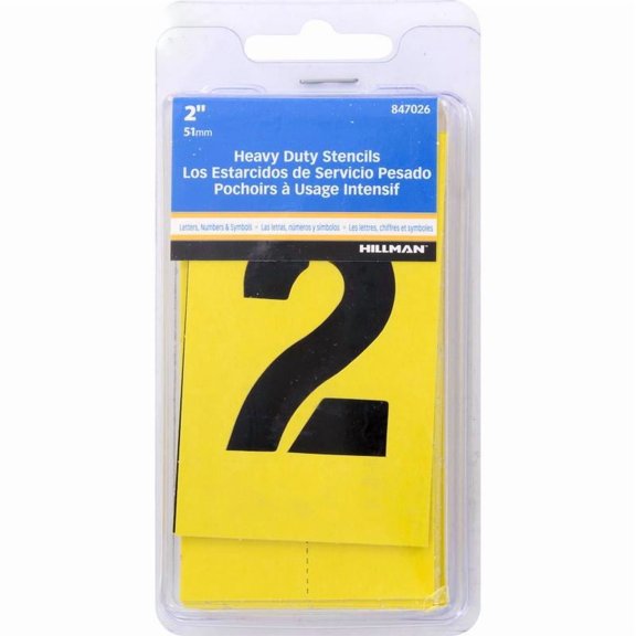 STENCIL KIT HD 2"" 47PK