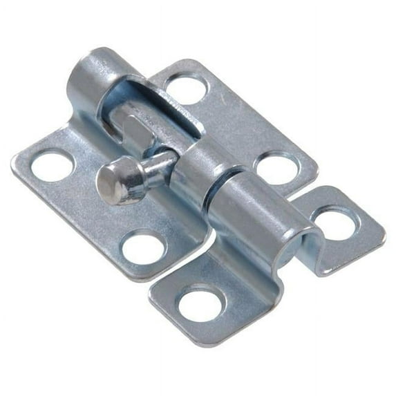Hillman Group 851010 Carded - Zinc Barrel Bolt - 2.5 in.