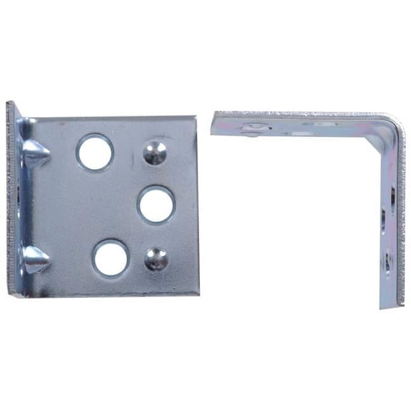 Hillman Group 851147 Carded - Doubel Corner Brace, 2 in.
